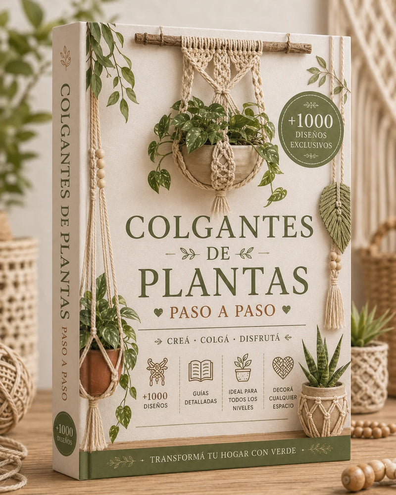 Bonus 2 · Colgantes de plantas paso a paso