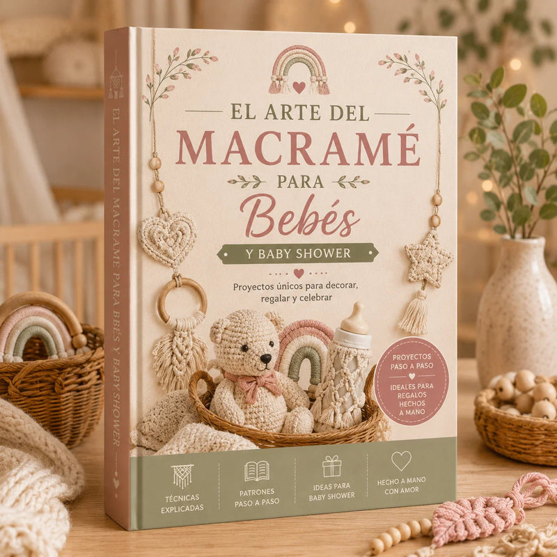 Bonus 5 · Macramé para bebés y baby shower