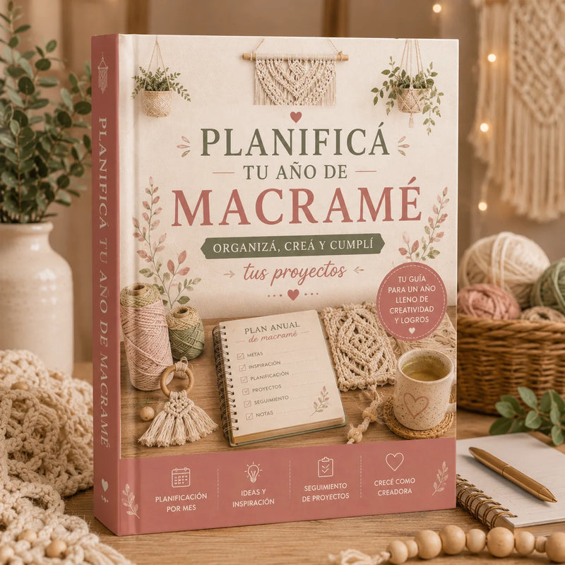 Bonus 6 · Planificá tu año de macramé